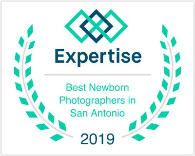 2019 Award from Expertise.com for Best Newborn Photographers in San Antonio