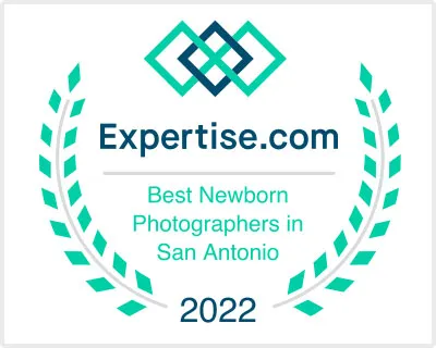 2022 Award from Expertise.com for Best Newborn Photographers in San Antonio